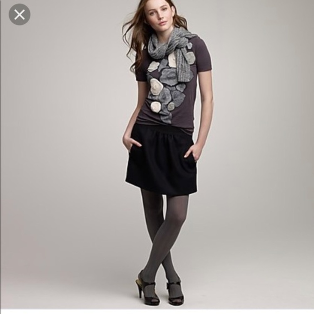 J.Crew style 20138 Wool Mini Skirt W/ Pockets